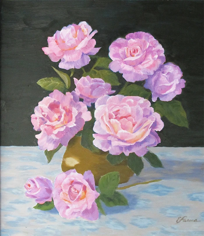 Warm Pink Roses